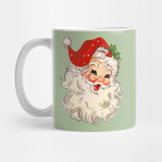 Vintage Santa No. 3 by LMHDesigns